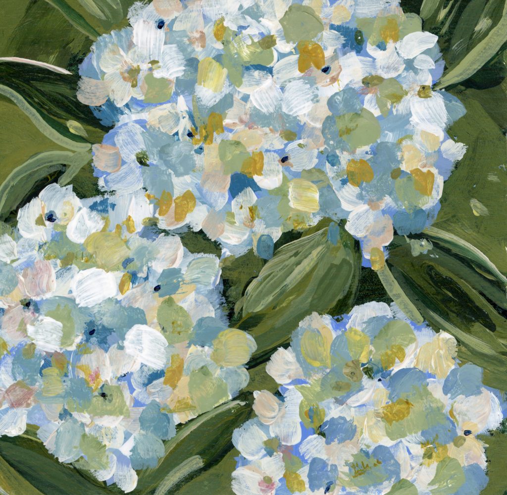 blue hydrangea copy